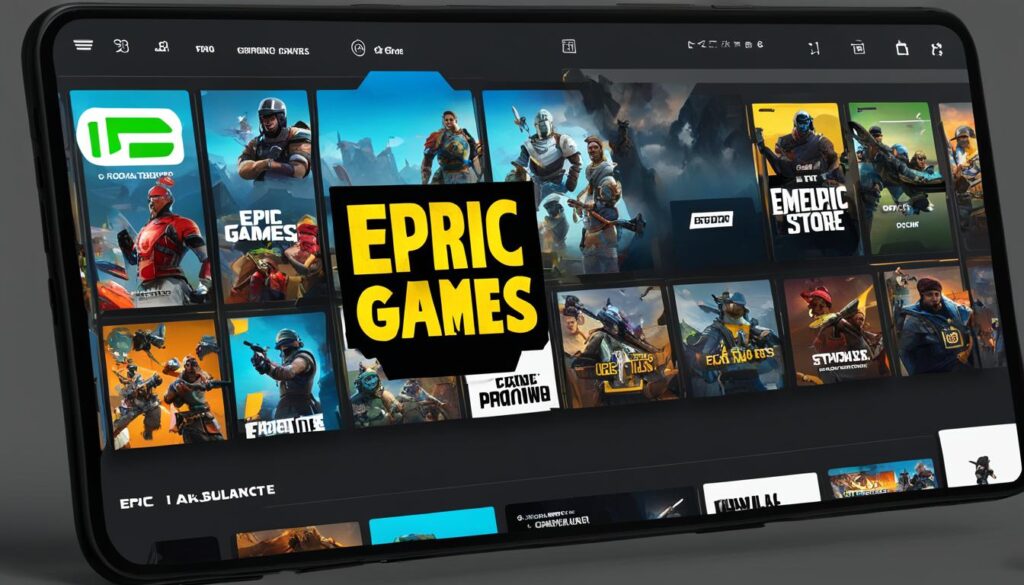 Android-versie van de Epic Games Store