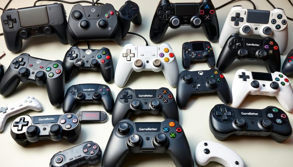 soorten gamepads